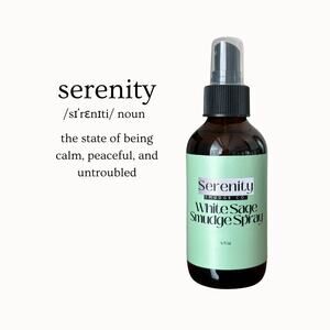 White Sage Smudge Spray Energy Clearing Ritual Smoke-Free Spiritual 4oz